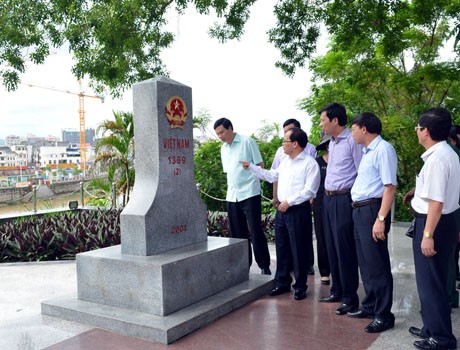 Ngo Van Du vient encourager les gardes-frontières de Quang Ninh - ảnh 1